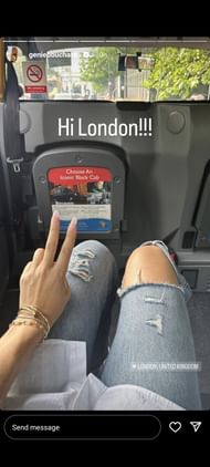 Bouchard's Instagram story